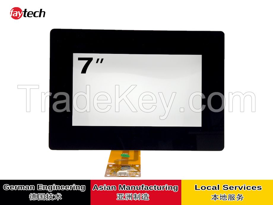 7-inch projection capacitive touch screen