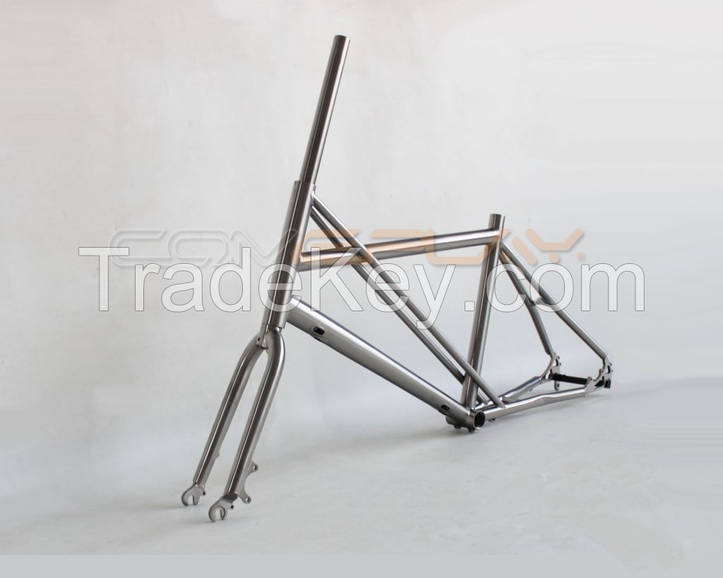 Titanium Mini Velo Road Bike Frame