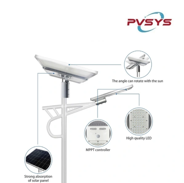 solar integrated street light