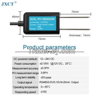 [JXCT] 7 in 1 Integrated Soil Sensor EC PH NPK Moisture Temperature Meter