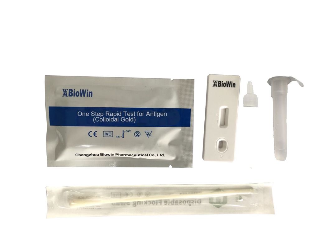 Fast reaction high accuracy wholesale saliva nasal swab SARS-Cov2 rapid antigen test kit home use self testing