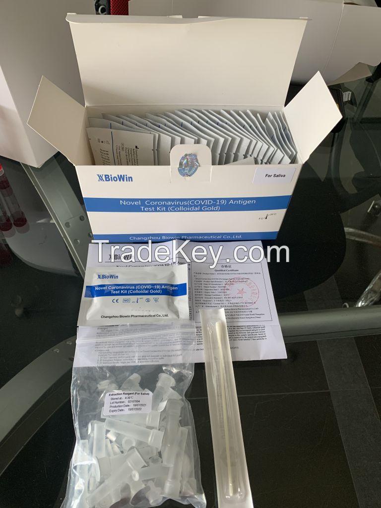 CE approved and Bafrm listed one-step rapid antigen diagnostic test kit from China factory