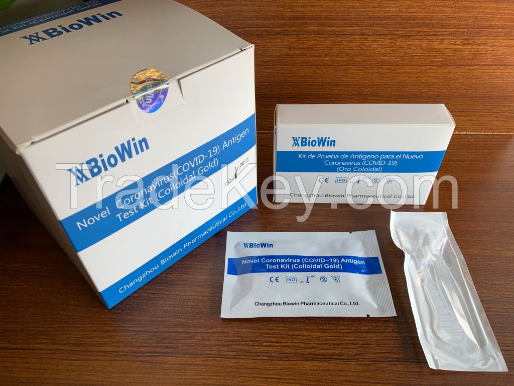 CE certified and Bfarm PEI approved Rapid Antigen Self Test Kit