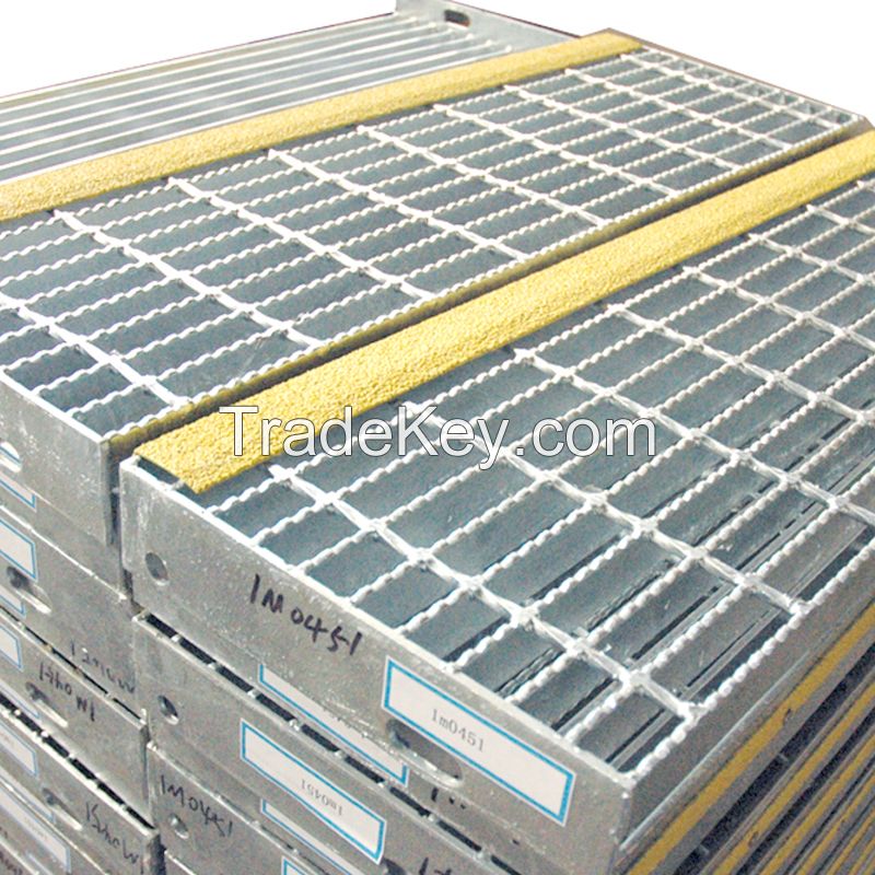 press-welding Steel Grating, tread, drainage