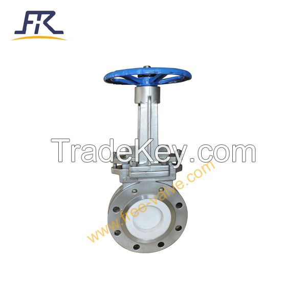 Manual Operated Ceramic lined Knife Gate Valve