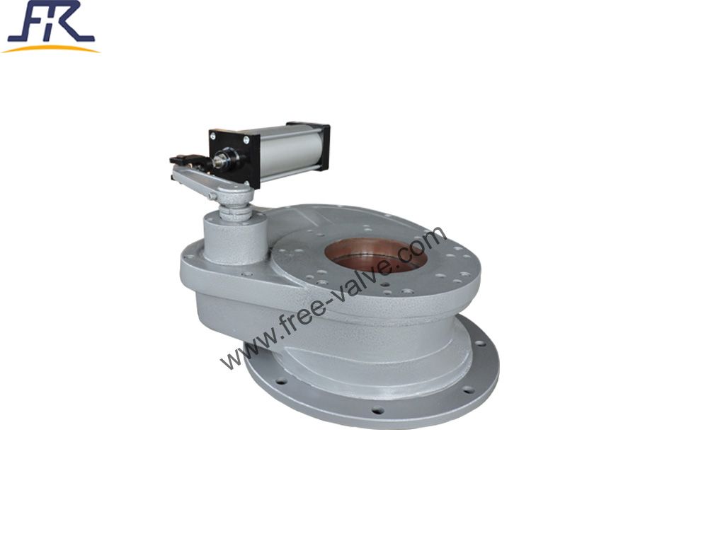 Pneumatic Metal Seated Rotary Disc Gate Valve