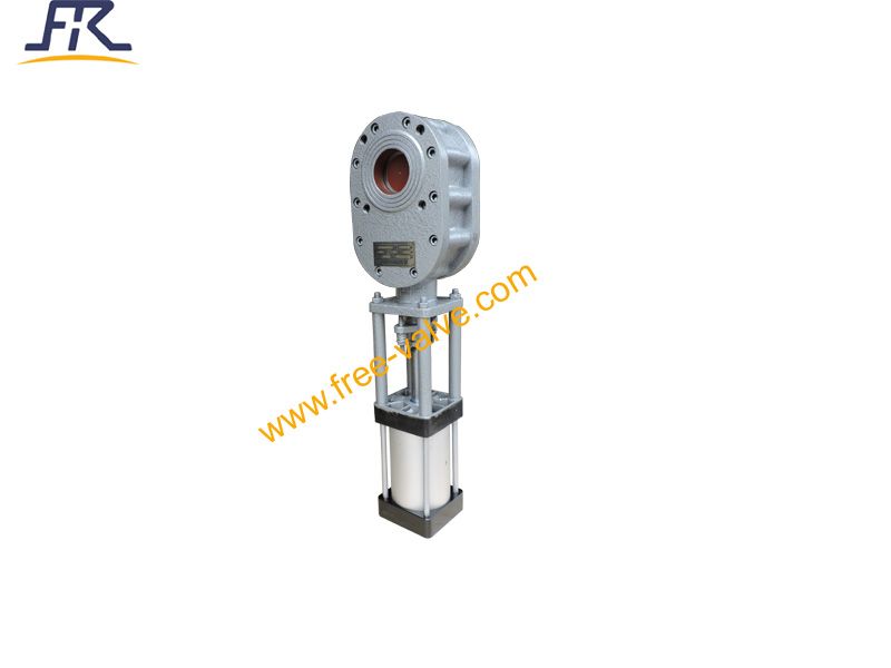 Pneumatic Thin Type Metal Seated Double Disc Valve