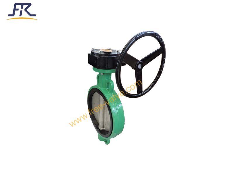 Wafer Lug type carbon steel  Rubber Line Butterfly Valves