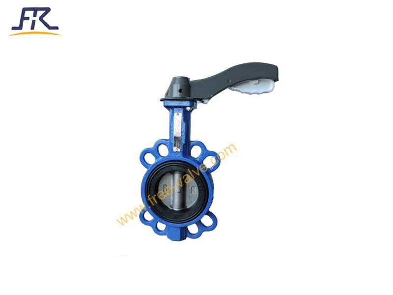 Lever Operated Wafer Type Butterfly Valve 