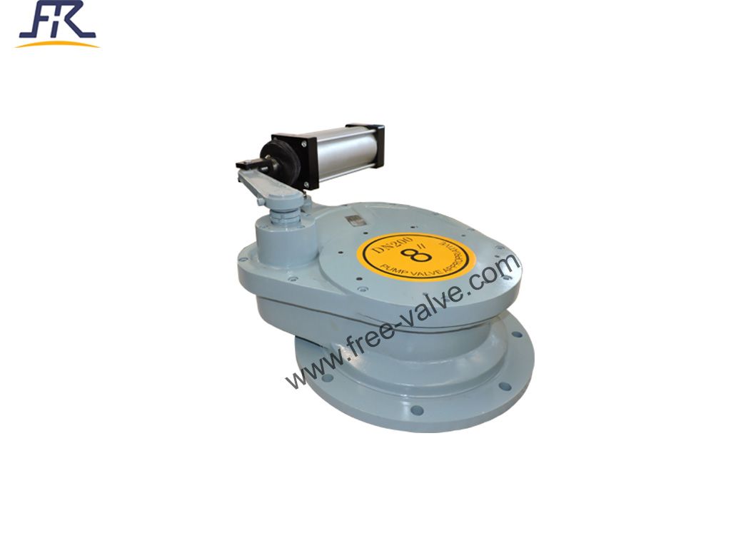 Carbon Steel  Powder Fly Ash pneumatic Discharge Rotary ceramic disc Valve