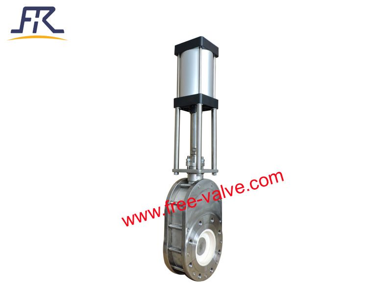 Stainless Steel Type Pneumatic Ceramic Double Disc Gate Valve twins disc gate valve