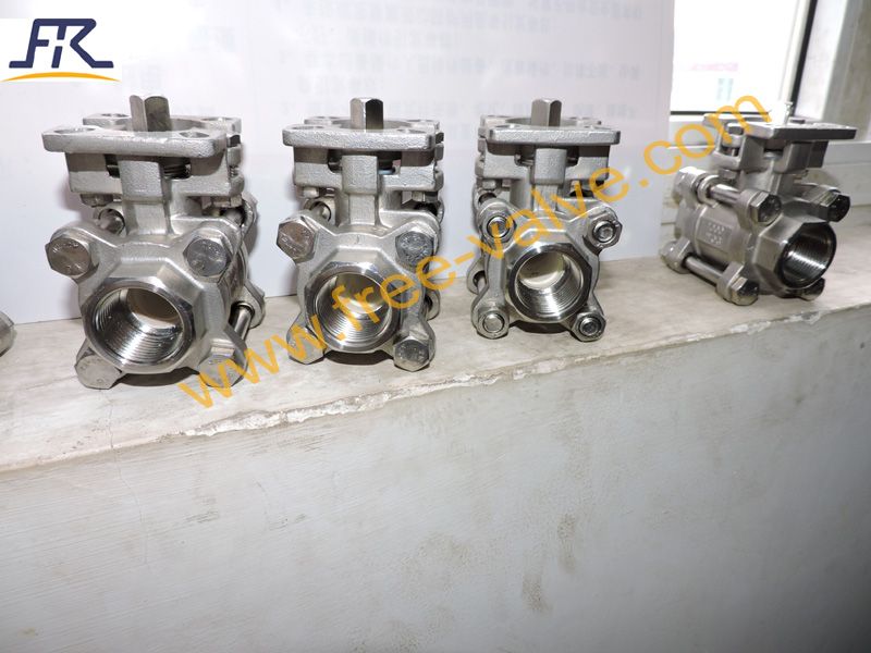 Stainless Steel Thread End Ceramic Lined  Ball Valve
