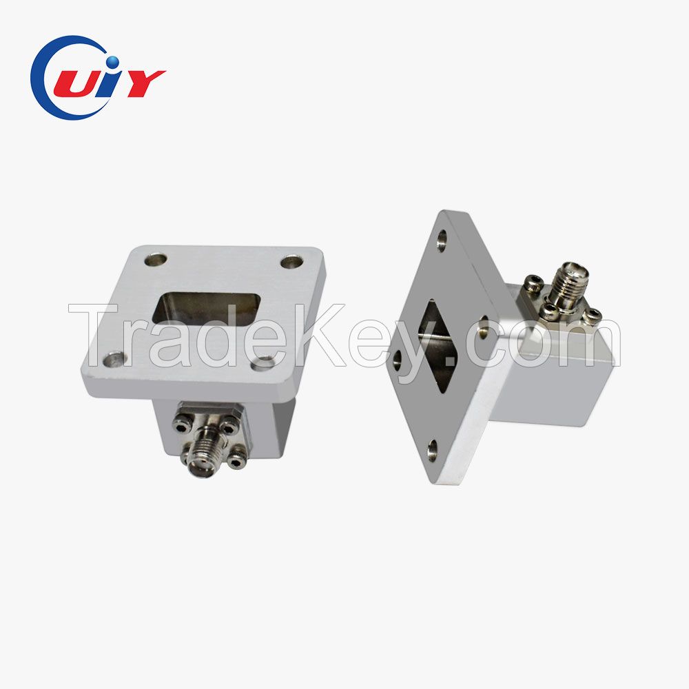Waveguide to Coaxial Adapter WR75 (BJ120)