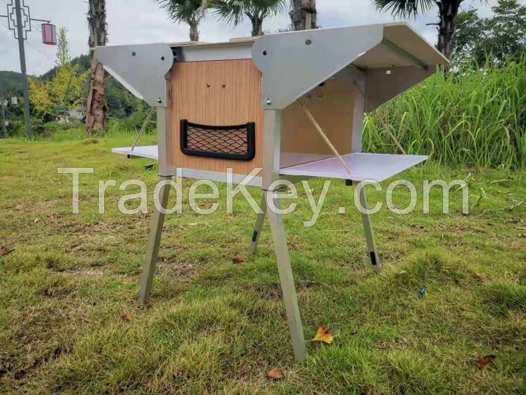 Foldable Storage box camping outdoor table