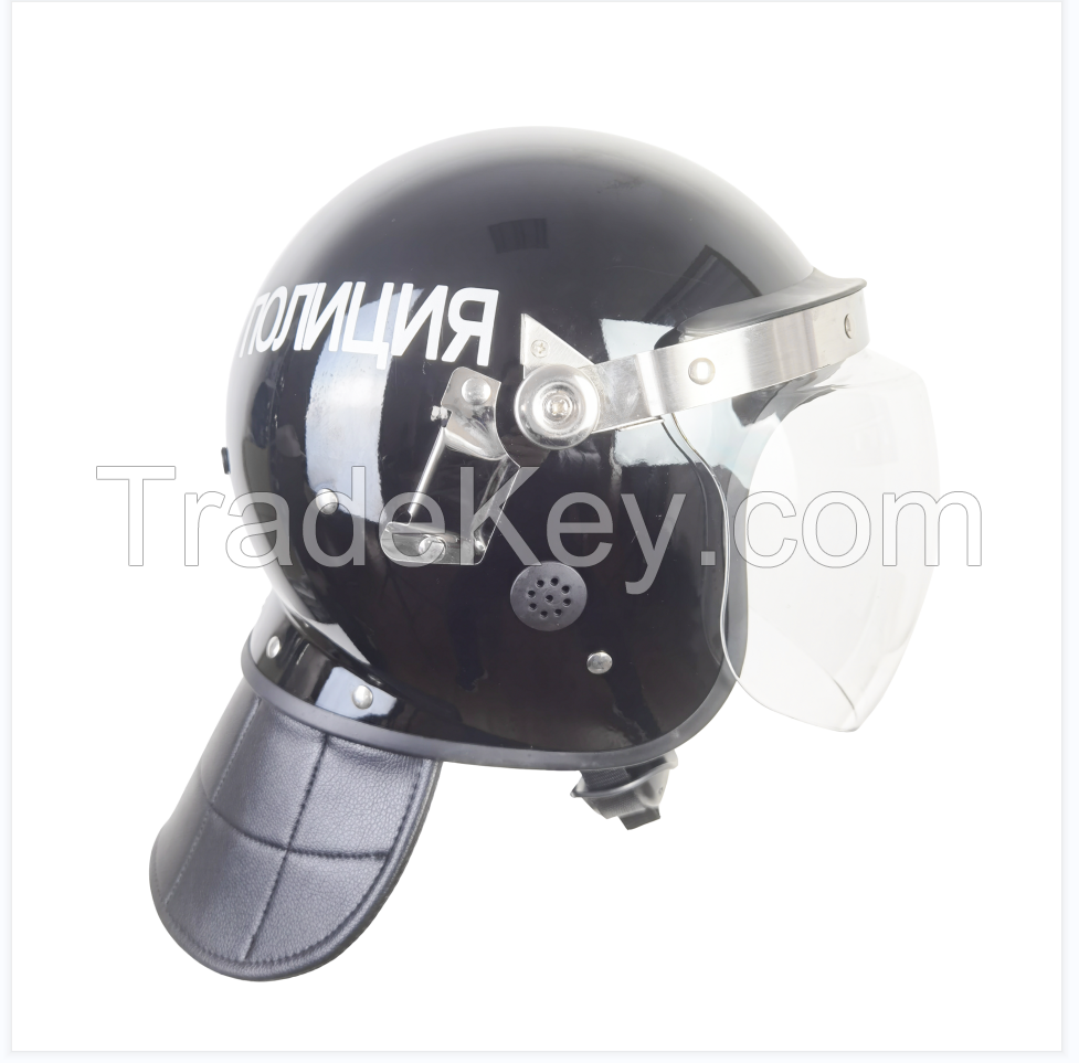 Military Safety Protective Equipment Anti Riot Police Helmet for Kazakhstan