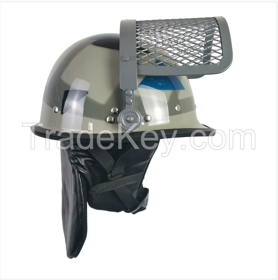 Anti Riot Helmet With Visor ABS Riot Helmet Control Helmet for India countiries
