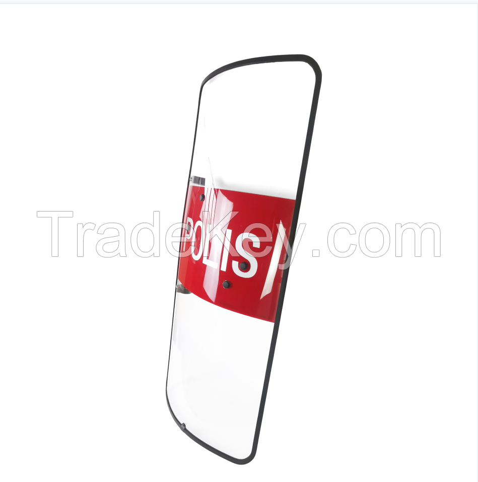 Malaysia PC Anti Riot Shield with rubber bending for sales
