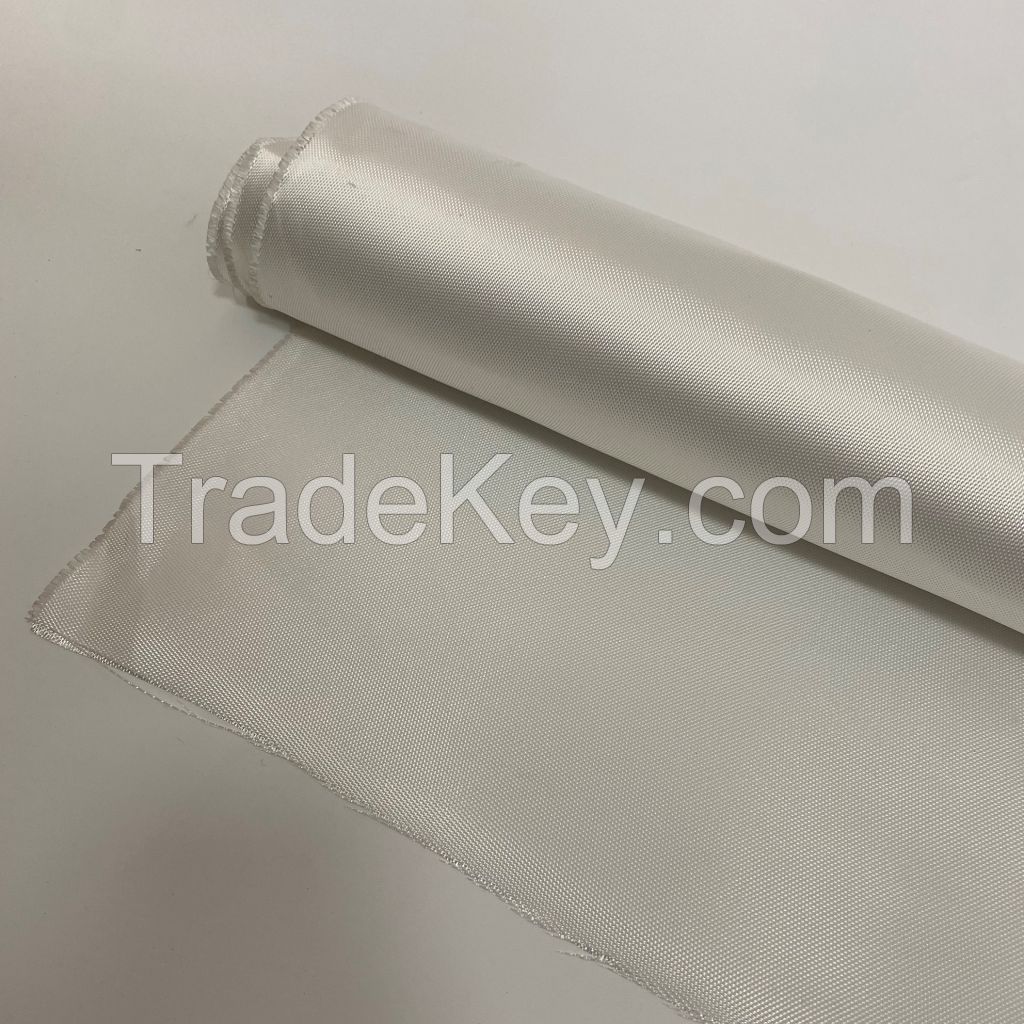 1000 Degrees High Temperature Resistant 96 SIO2 Content High Silica Glass Cloth Silica Fabric