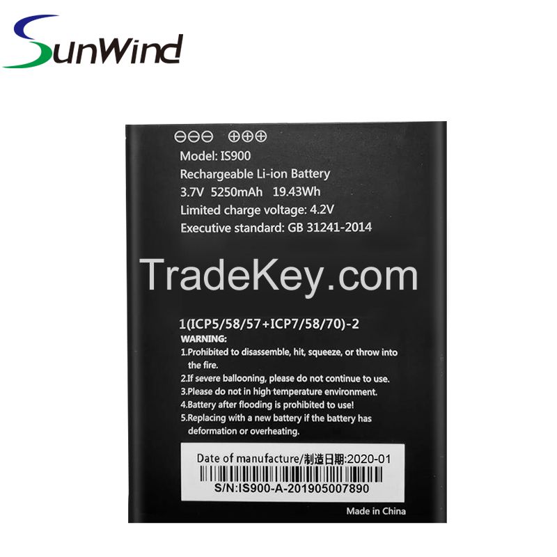 Factory price replacement pos terminal battery for pax A920 IS900 battery