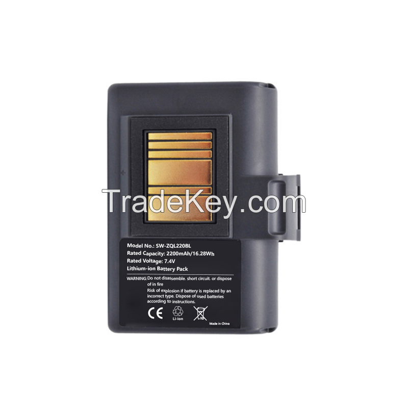  Replacement Battery for Zebra QLN320 QLN220 ZQ520 Printer Battery
