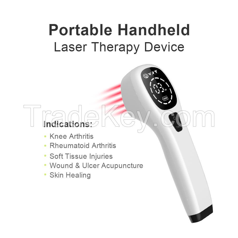 Home Health Care newest white black color portable 808nm cold Laser Pain relief equipment