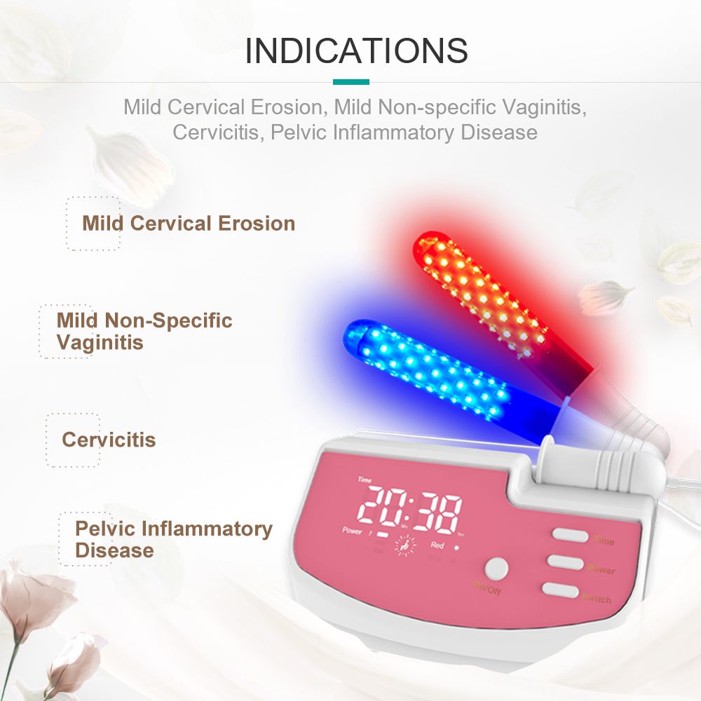 Gynecological Diseases LED Light Treatment Physical Therapy Tighten Vaginal Device