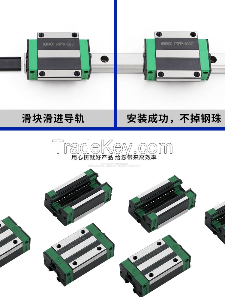 linear guide heavy duty linear slide rail and carriage cnc table