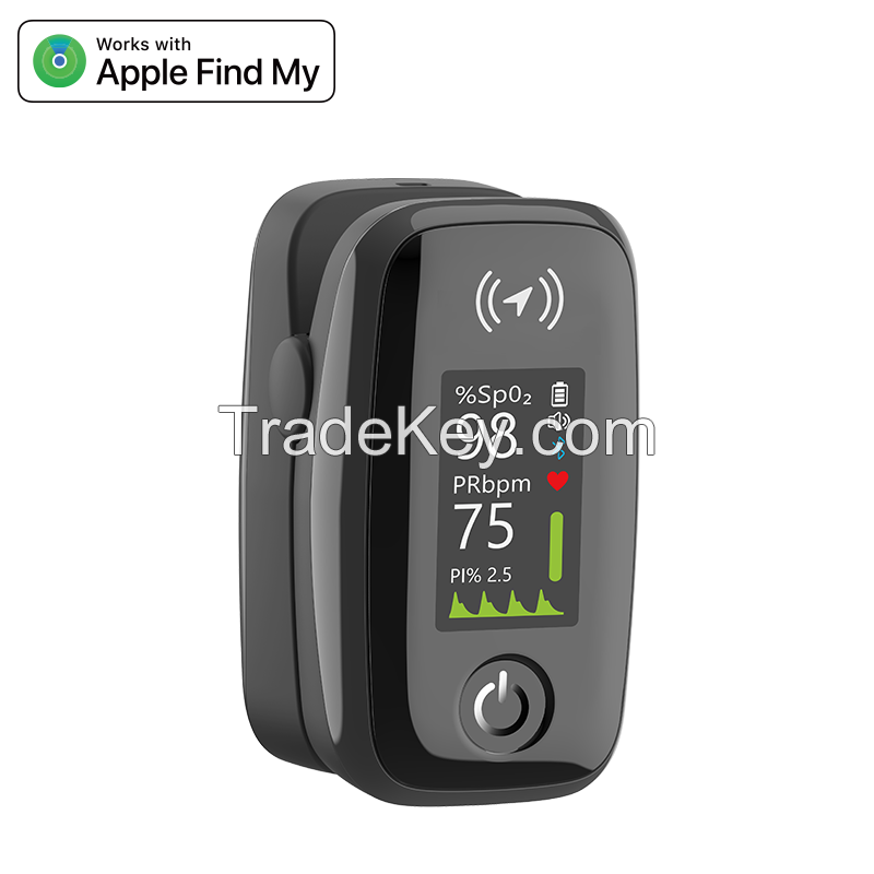 never-lose yimilife fingertip pulse oximetry with App find me