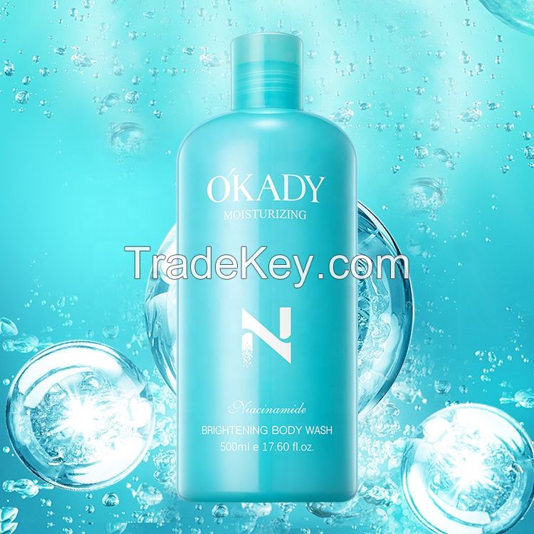OEM Custom Label Natural Liquid Niacinamide Bleaching Whitening Hand and Body Wash