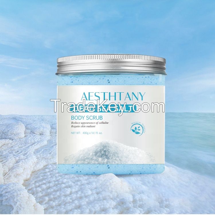Wholesale Deep Cleanser Hydrating Organic Dead Sea Salt Scrub Face Body Scrub for Women