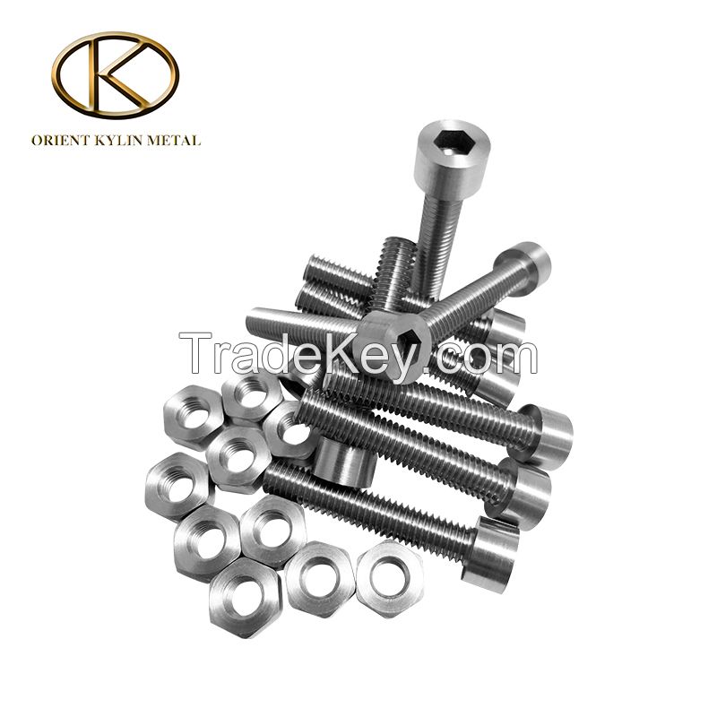 Special Metal Tantalum Nuts Ta Bolts Washers for Fasteners Industry