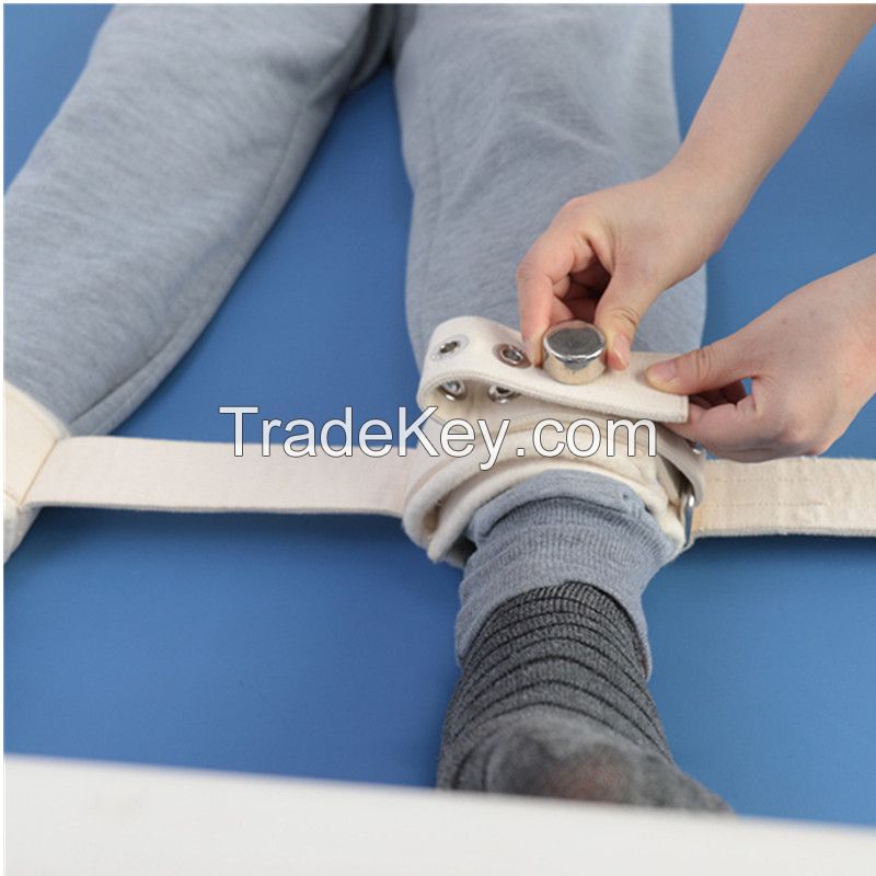 Comfortable Limb-Type Magnetic Control Restraint Belt Leg Fixation With Buckle For Leg Tying Bed Rehabilitation Nursing