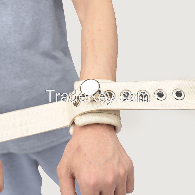 Wrist Restraint Belt Magnetically Controlled With Buckle To Manic Patients Safety Wristband To Both Hands For Psychiatric Care