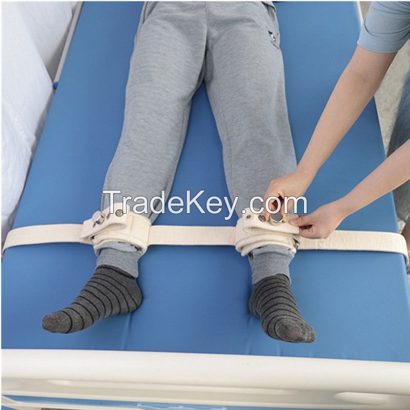 Comfortable Limb-Type Magnetic Control Restraint Belt Leg Fixation With Buckle For Leg Tying Bed Rehabilitation Nursing