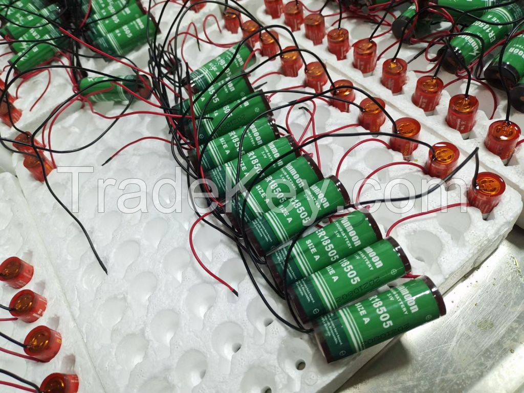 ER14250 3.6V lithium battery Non rechargeable Li-SOCl2 Lithium Cells