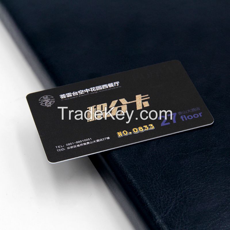 Point card characteristic Non-contact smart card sensitive Good encryption performance, high temperature resistance