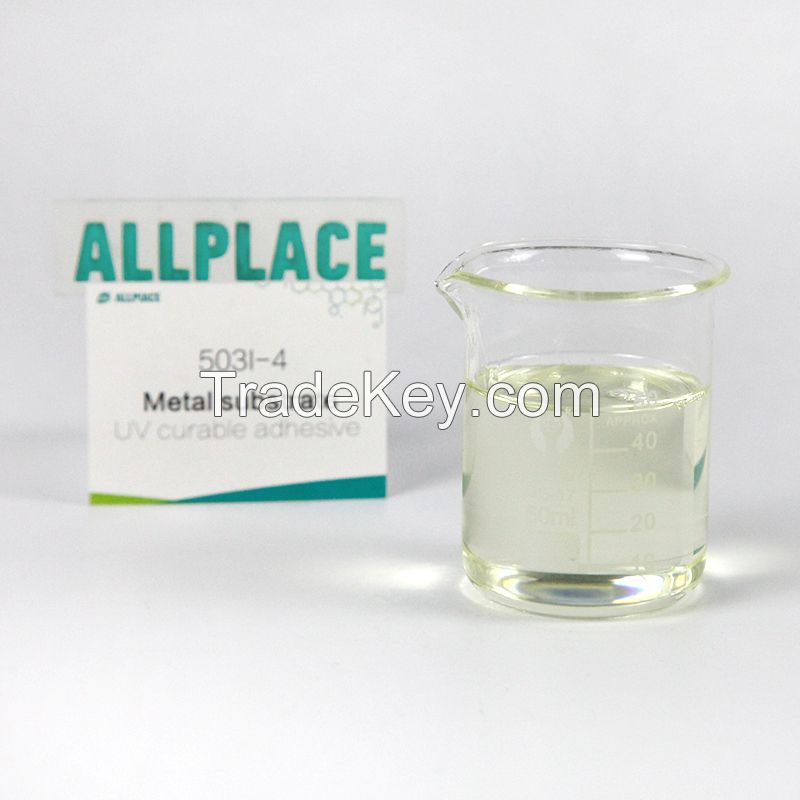 Allplace UV Metal Adhesive Glue for Bonding Metal to  Glass Fast Curing Strong Adhesion