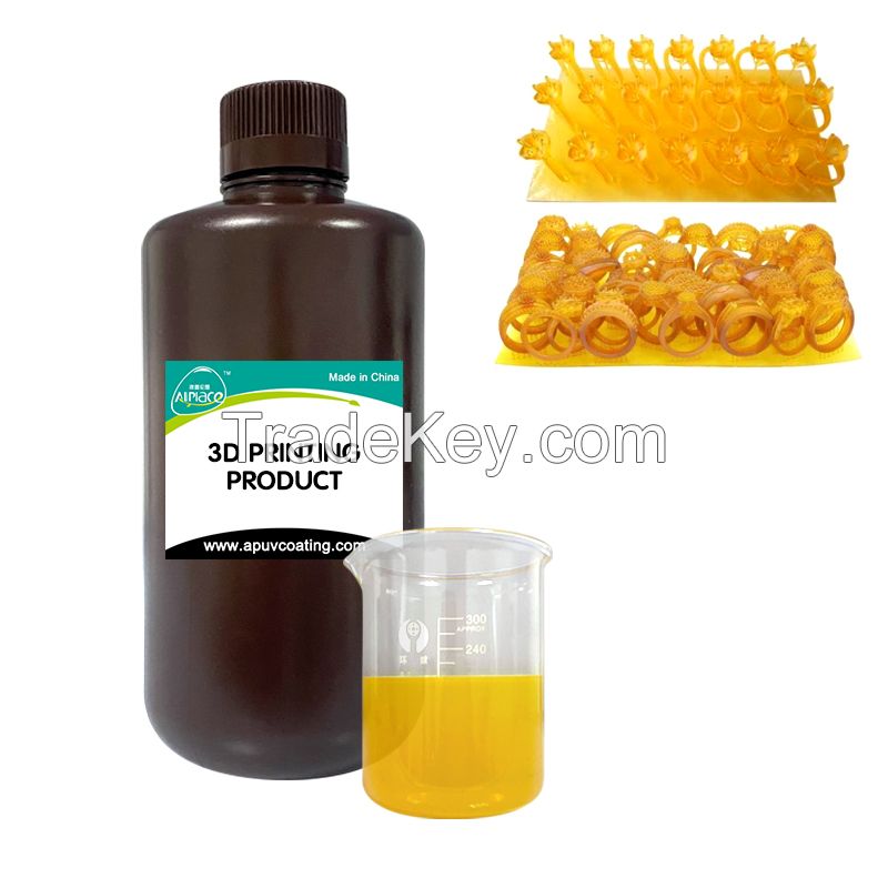 Allplace Hi Spec Lost Wax Casting Photosensitive Printing Resin for Jewellery Making High Wax 0% Ash Content