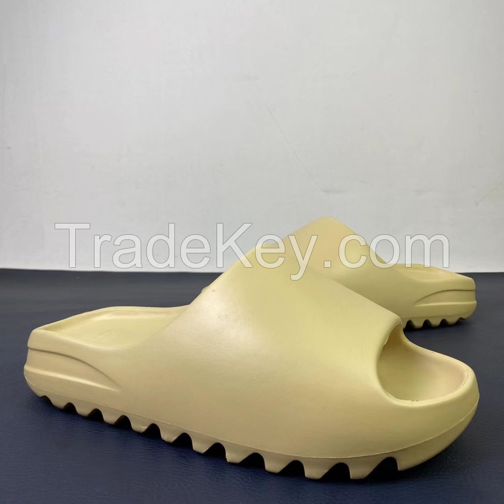 Men slide  Pure Resin Enflame Orange Sand top quality slippers