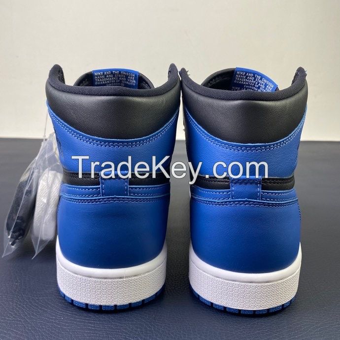 Men athletic shoes Retro High OG Dark Marina Blue basketball shoes  555088-404