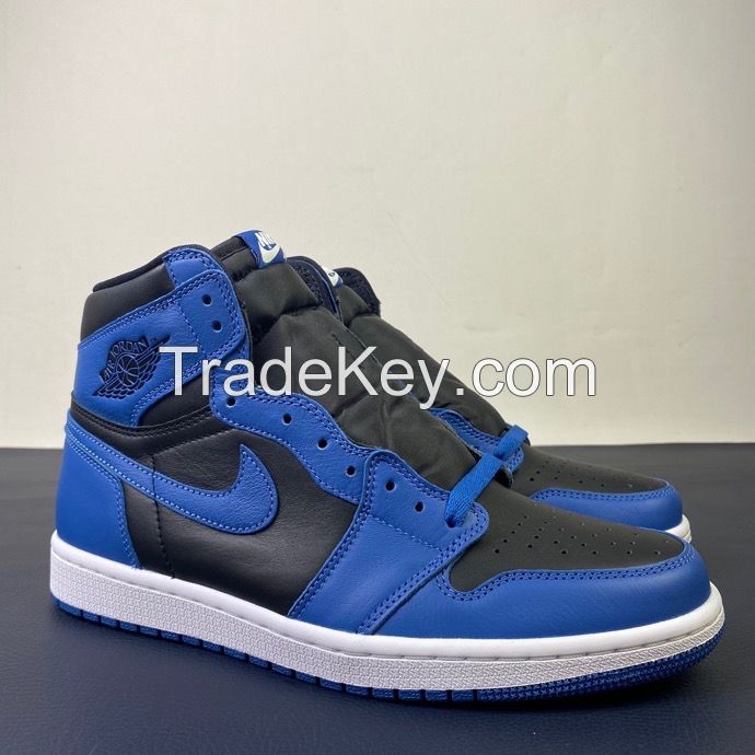 Men athletic shoes Retro High OG Dark Marina Blue basketball shoes  555088-404