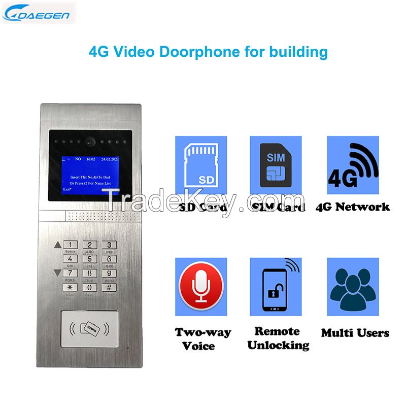 wireless 4G door phone