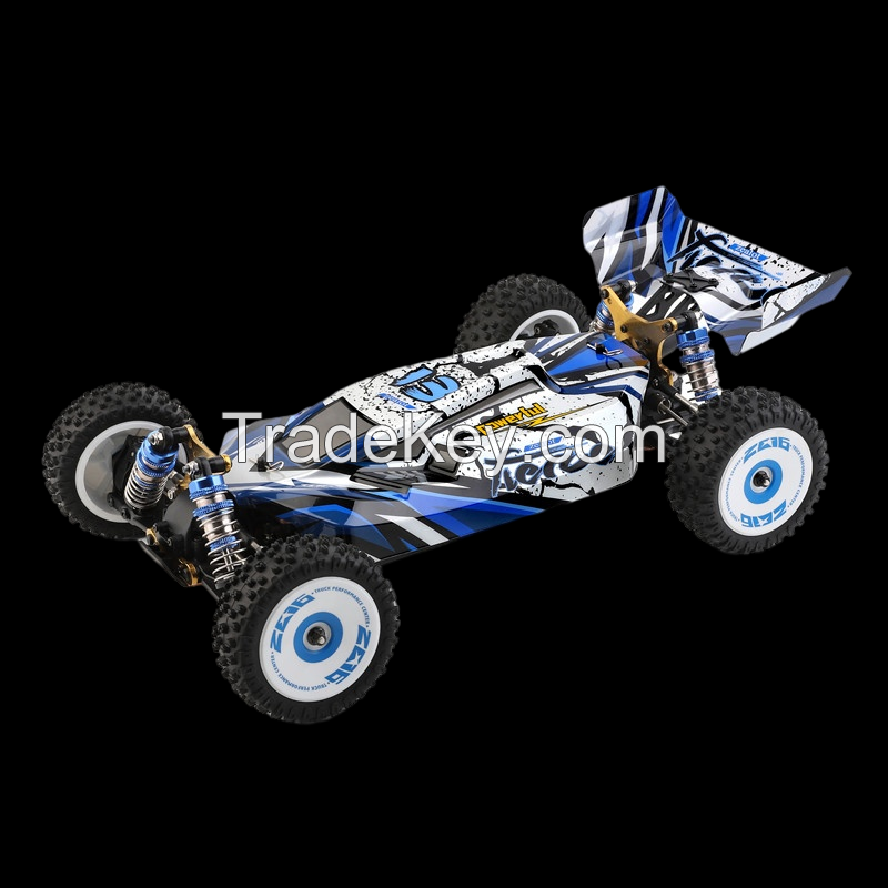 124017 2.4G 1/12 Scale 4WD Electric Racing Car RC Buggy Truck Off Road