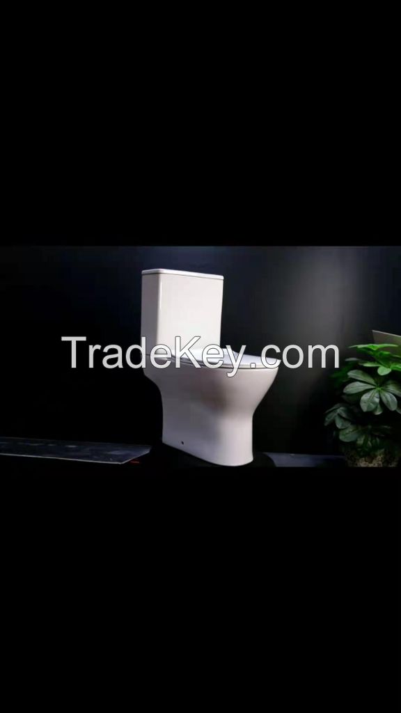 Vantina ceramic toilet two piece wc sanitary hot sell