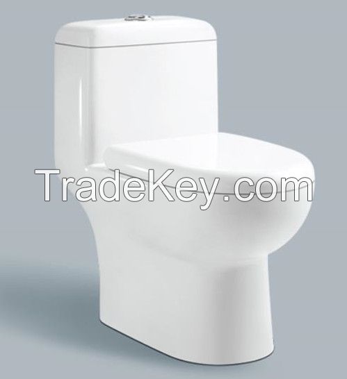 Classic one-piece ceramic toilet  made in China