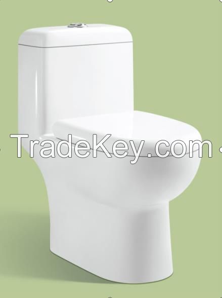 Classic one-piece ceramic toilet  made in China