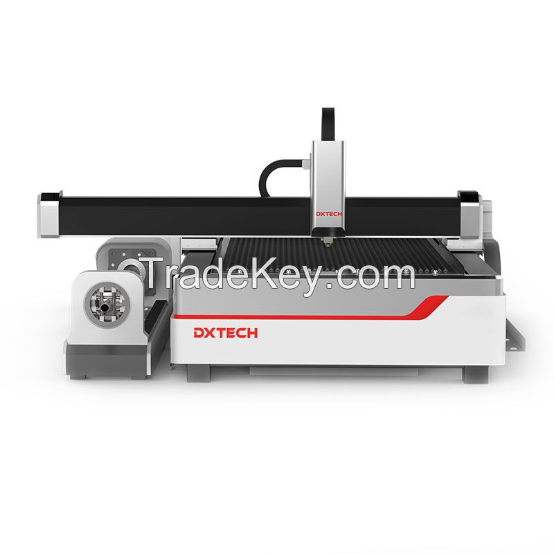 Dual-use Metal Sheet Pipe Tube Laser Cutting Machine