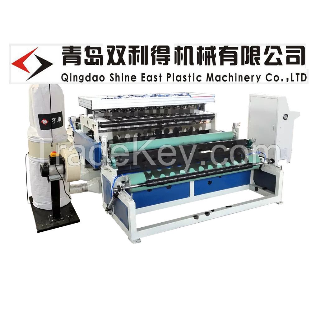 Shine East film punching machine and hole drilling machine for LLPE PP BOPET CPP film
