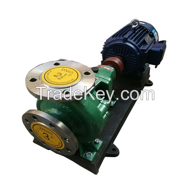 IH High Volume End Suction Single Stage Stainless Steel Centrifugal Water Chemical Pump for Acid Feed Processing pump
