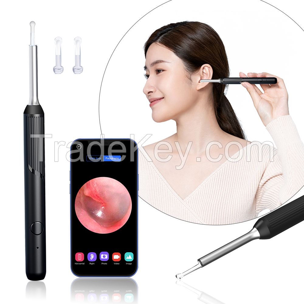 Earwax Removal Wifi Ear Cleaning Otoscope Wireless Safe Ear Pick Tool